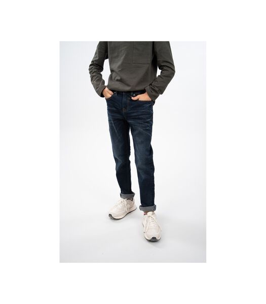 CARLOS - Afgewassen slim jeans