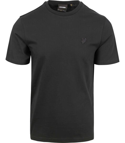 T-shirt Plain Zwart