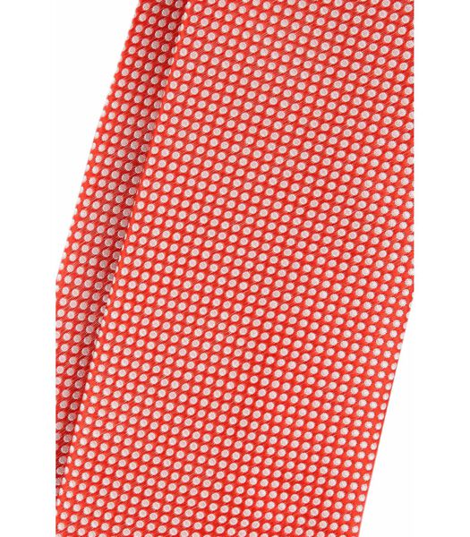 Cravate en Soie à Pois Rouges K81-20