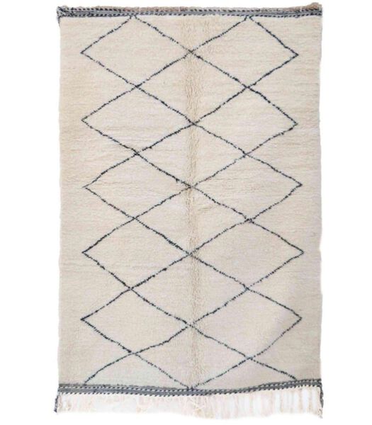 Marokkaans berber tapijt pure wol 158 x 256 cm