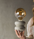 Finley Bulb - Lampe de table rechargeable beige sans fil image number 4