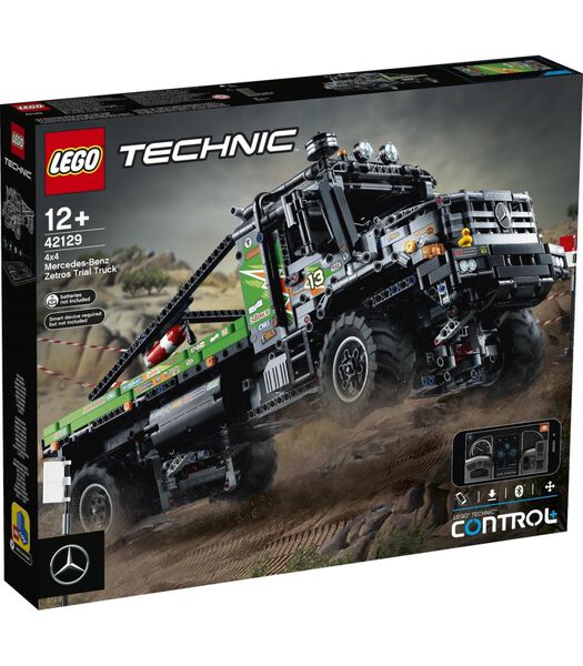 LEGO Technic 4x4 Mercedes-Benz Zetros Trial Truck avec contrôle d'application - 42129