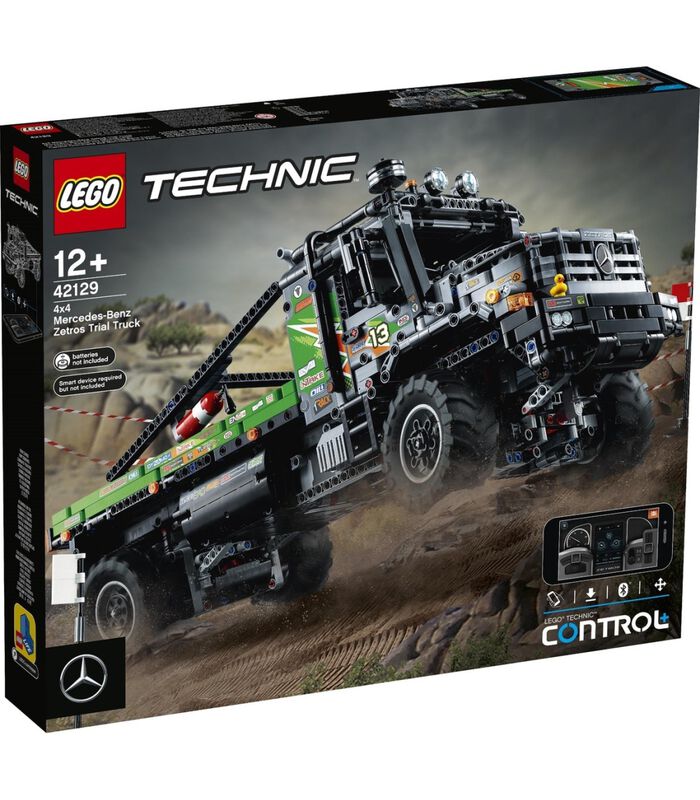 LEGO Technic 4x4 Mercedes-Benz Zetros Trial Truck avec contrôle d'application - 42129 image number 0