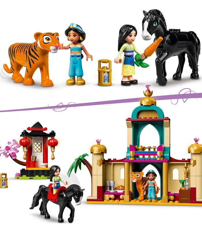 Disney Princesse - Les aventures de Jasmine et Mulan 43208 image number 4