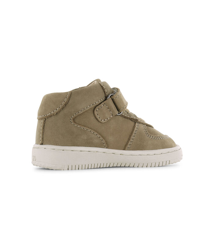 Taupe High Top Baby Trainer image number 1