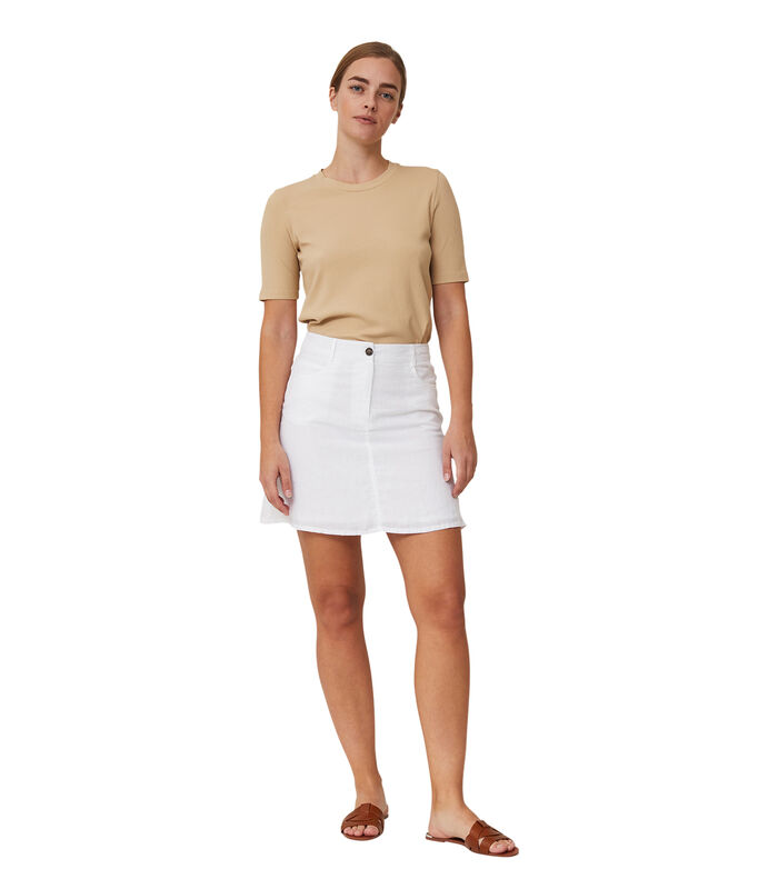 Stella Linen Skirt image number 1