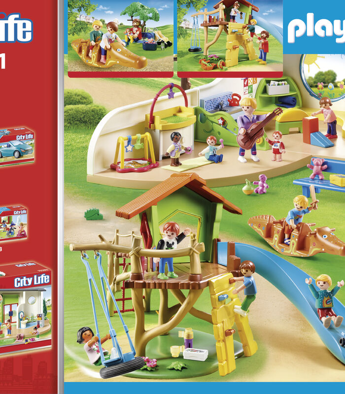 70281 Parc De Jeux Et Enfants, 'playmobil' City Life - N/A - Kiabi