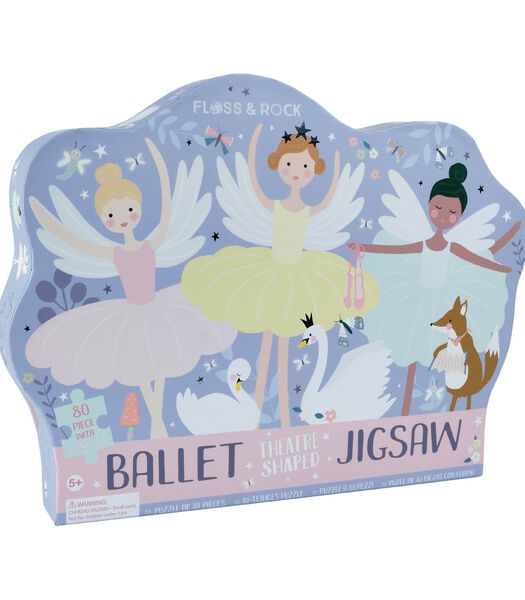Ballet Puzzel 80 st. - 55 x 35 cm