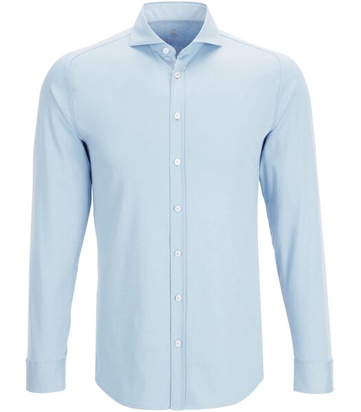 Desoto Overhemd Strijkvrij Lichtblauw 051