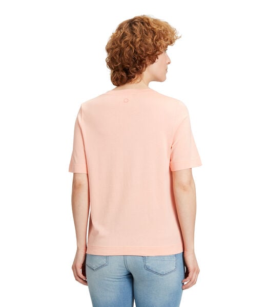 Shirt – halflange mouw met ronde hals