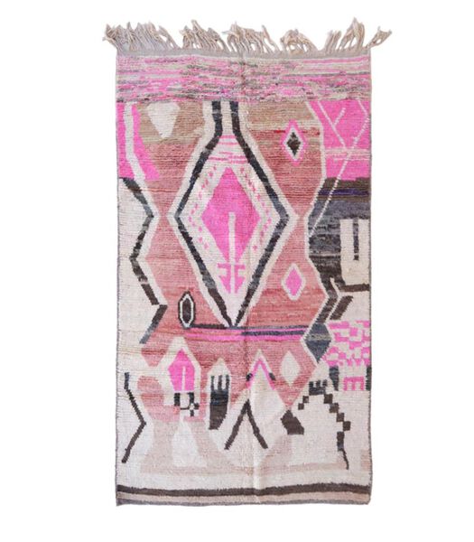 Marokkaans berber tapijt pure wol 160 x 270 cm
