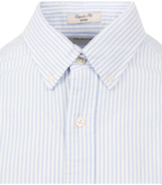 Casual Shirt Oxford Stripe Light Blue