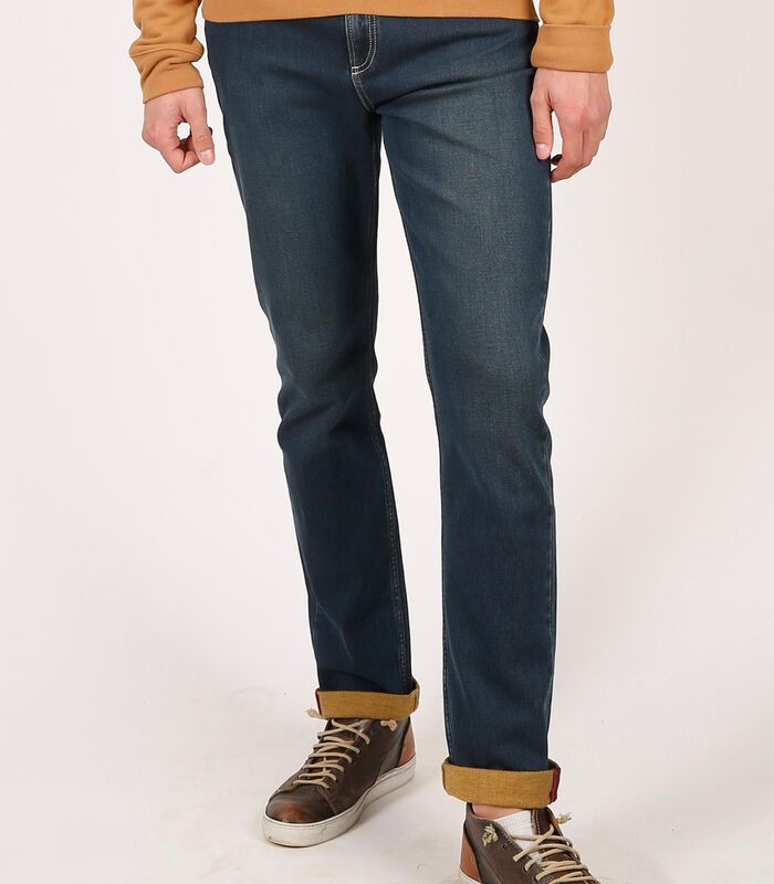 LC106 Castel Blue Brown - Slim Fit jeans image number 0