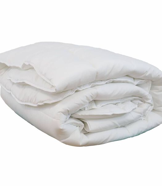 Couette blanche synthétique 550gr hiver OLYMPE