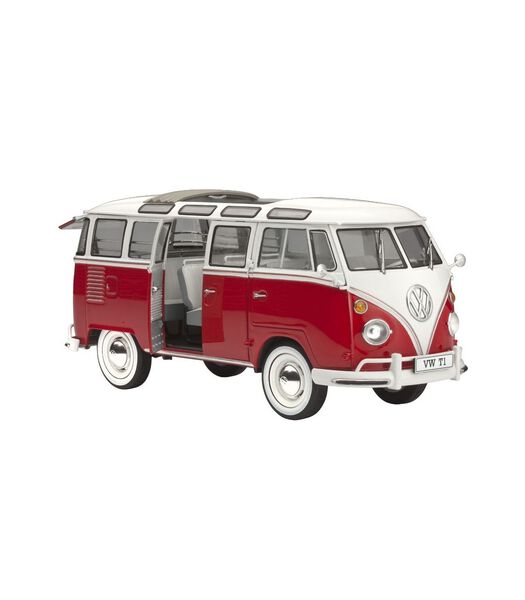 VW T1 Samba Bus Modèle de bus Kit de montage 1:24