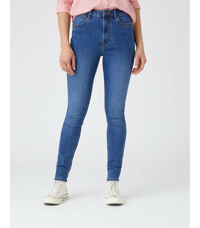 Dames skinny jeans image number 1