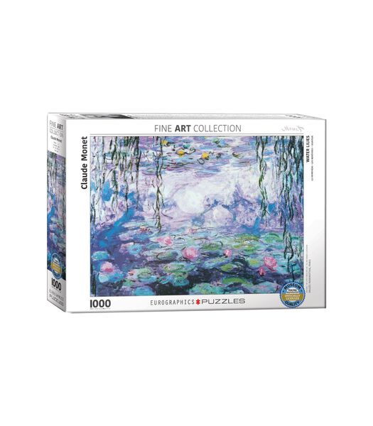 Puzzel Waterlilies - Claude Monet (1000 stukjes)