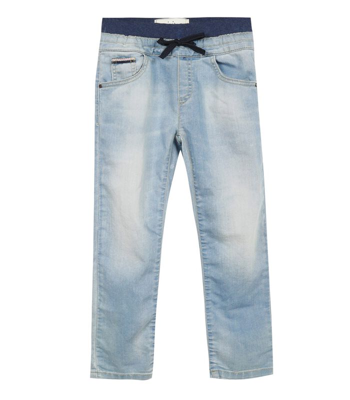 Jeans met elastische broekriem image number 0
