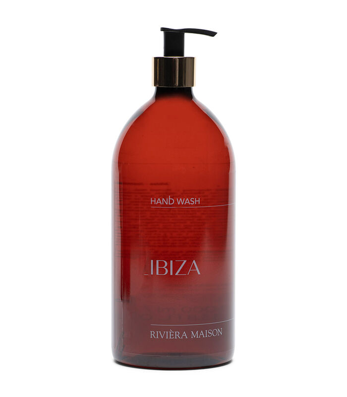 Savon à main avec pompe 1 litre - Distributeur de savon - Savon à main XL Ibiza 1000ML - Marron image number 0