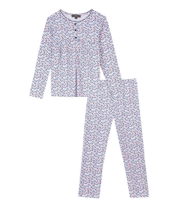 2 delige bedrukte lange pyjama Oeko-Tex image number 0