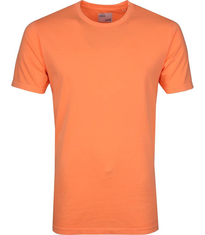 T-shirt Neon Oranje image number 0