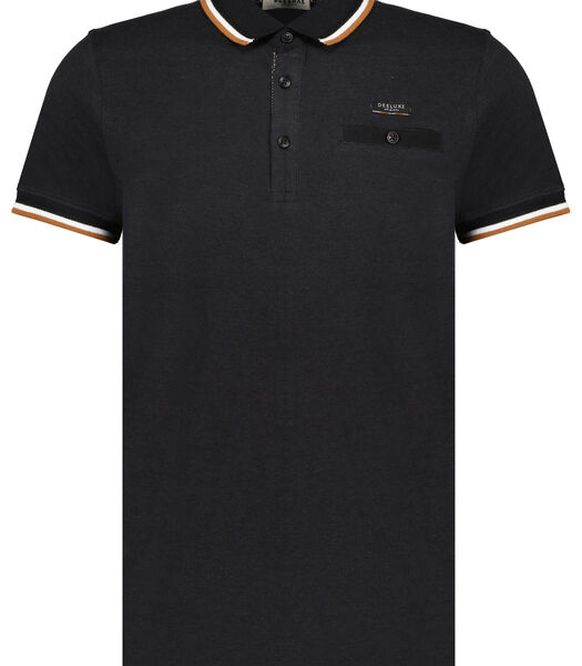 DREXLER - Poloshirt met contrasterende randjes