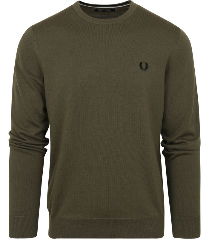 Fred Perry Pull Laine Mix Logo Vert image number 0