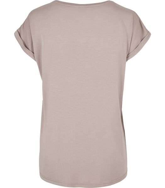 T-shirt femme modal extended shoulder