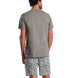 Pyjama short t-shirt Plants Lois image number 1