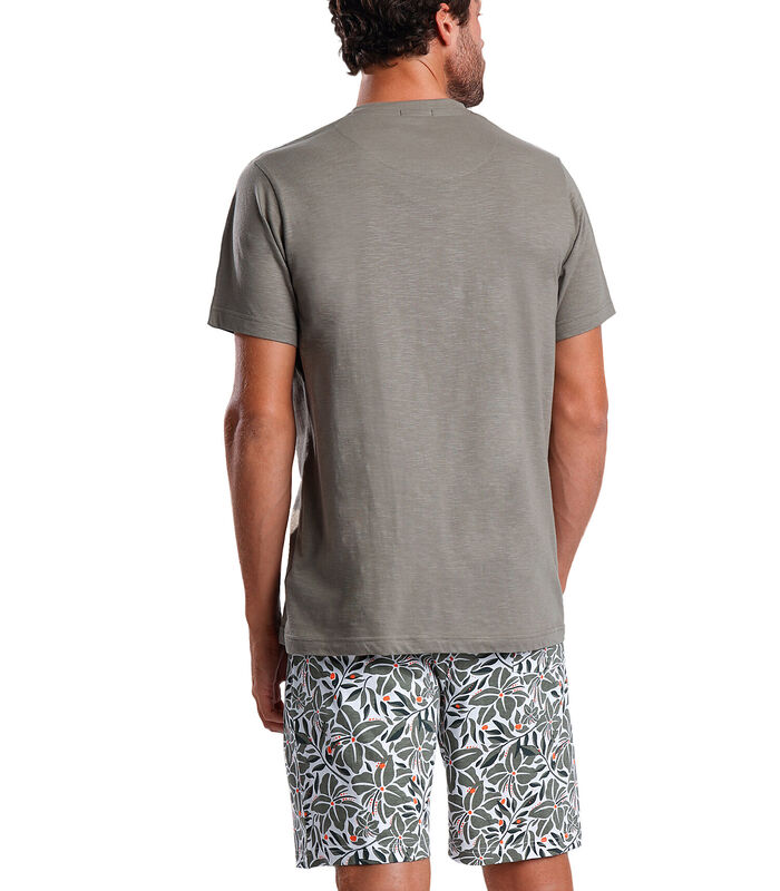 Pyjamashort t-shirt Plants Lois image number 1