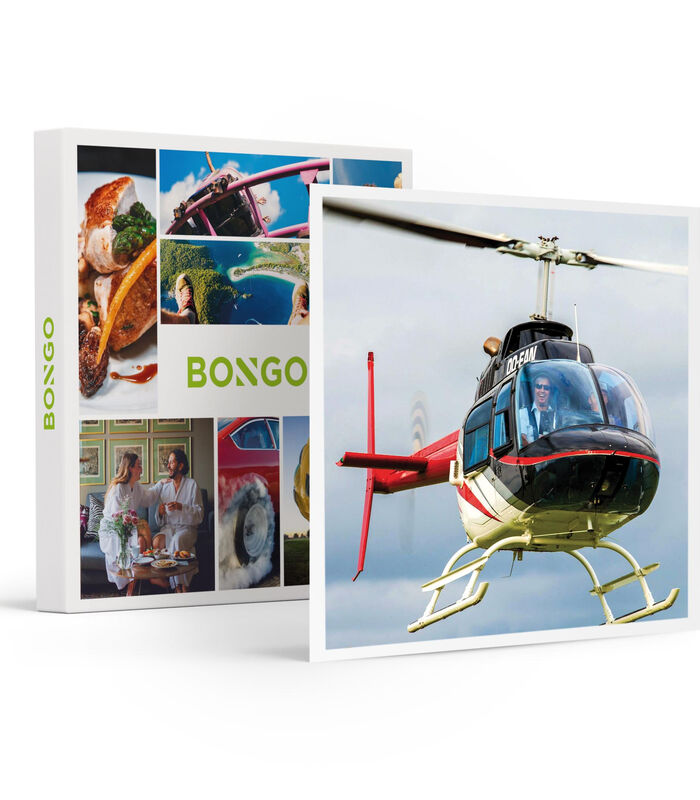 Helikoptervlucht met cava boven Brugge en Knokke-Heist voor 1 - Actie image number 0