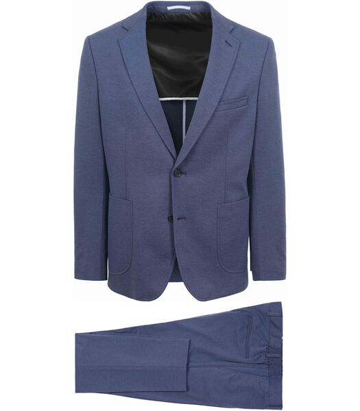 Suitable Jersey Suit Bleu Cobalt