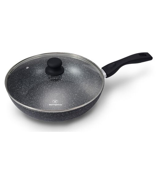 Poêle à wok  Marble - ø 30 cm - Revêtement antiadhésif standard