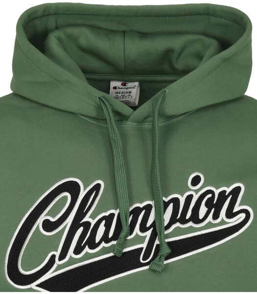 Champion Sweat à capuche College Logo Vert
