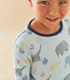 Pyjama 2 pièces imprimés éléphants en jersey, image number 2