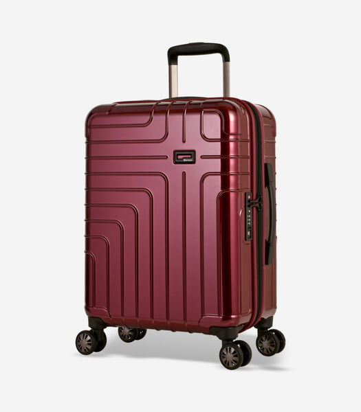 Helios Valise Cabine 4 Roues Rouge