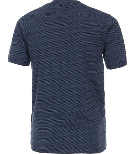 Casa Moda T-Shirt Bleu Foncé Rayures