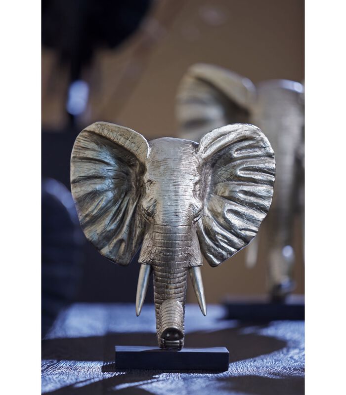 Ornament Elephant - Goud - 30x15x35.5cm image number 1