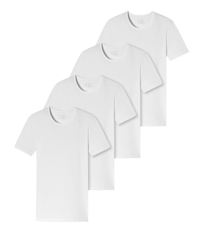 4 pack - 95/5 - Organic Cotton - t-shirt image number 0