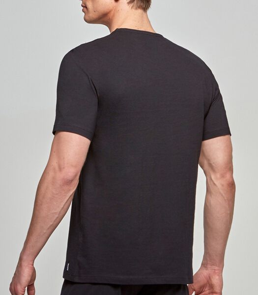 Comfortabel T-shirt met ronde hals puur katoen Essentials