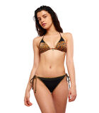 Bruin bikinibroekje met luipaardprint Blika Dorado image number 0