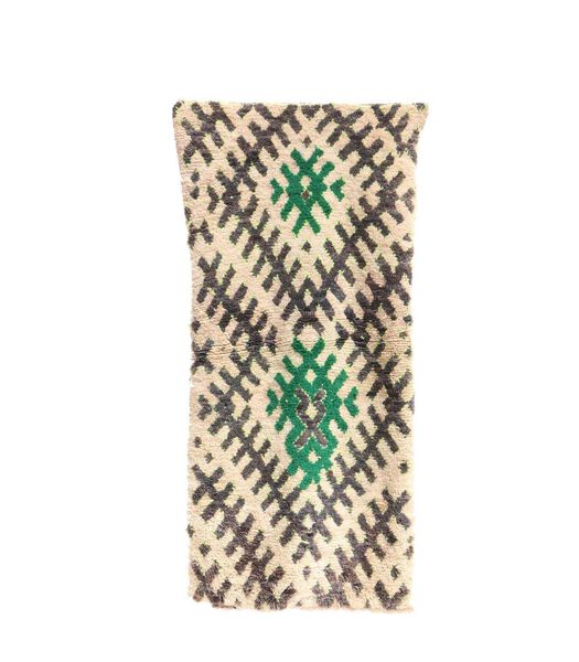 Marokkaans berber tapijt pure wol 166 x 81 cm