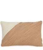 Kussenhoes 50x30 - Rum Cay Plead Pillow Cover - Beige image number 0