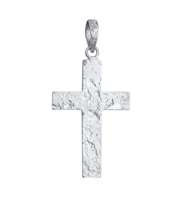 Pendentif Symbole De La Croix Des Hommes En Argent Sterling 927 image number 3