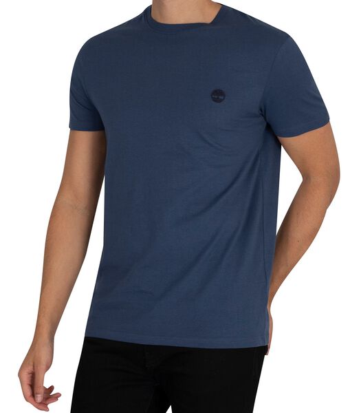 Dun-River smal T-shirt met ronde hals