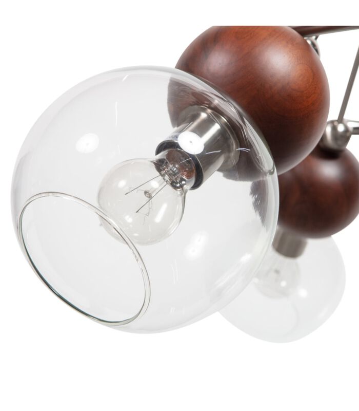 Suspension Lampe  - Verre - Marron - 60x90x90  - Babble image number 2