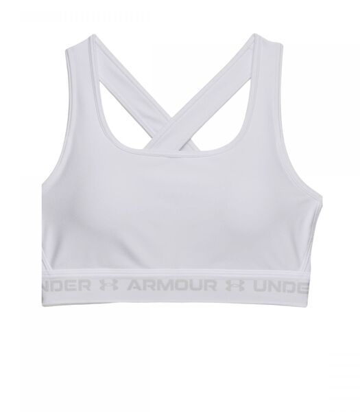 Top Mid Crossback Sport Femme White/Halo Gray