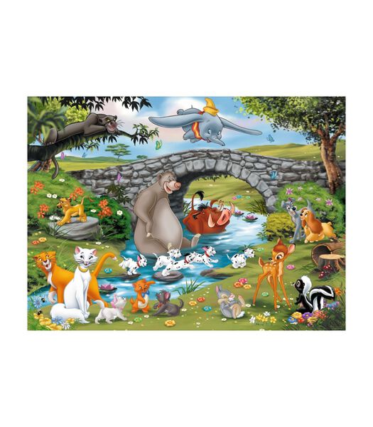 puzzel Disney Familie Animal Friends - 100 stukjes