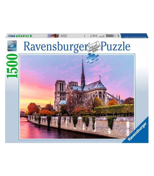 puzzel Schilderachtige Notre Dame - 1500 stukjes