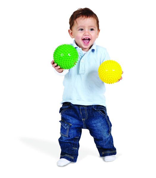 Sensorische baby ballen set van 4 - 10cm